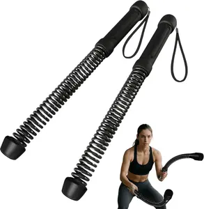 Portable Ropeless Battle Ropes, Cordless Battle Ropes for Home Gym, Weighted Exercise Equipment for Low-Impact Workout, for Men & Women