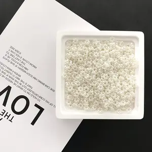 Floral Beads DIY Handmade Accessories French Vintage Style Elegant Versatile Decorative Loose Beads for Beads Making