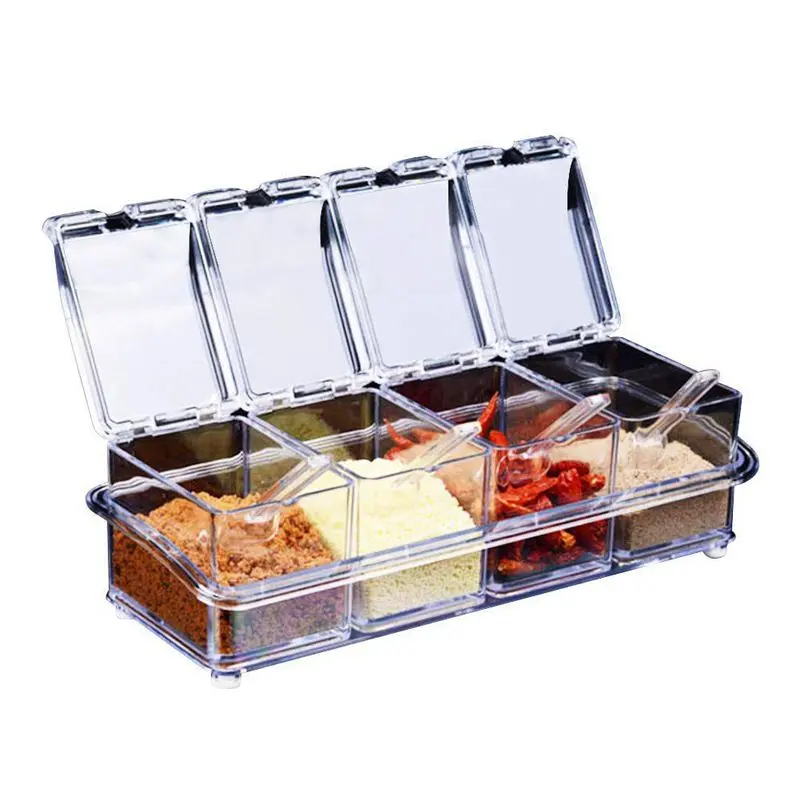 Transparent acrylic seasoning box