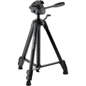 Heavy Duty Tripod for Laser Level, Adjustable Height for Camera with Bubble Level 1/4"-20 Screw Mount, DH151 Smartphone