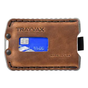 Ascent Wallet - Raw Tobacco Brown