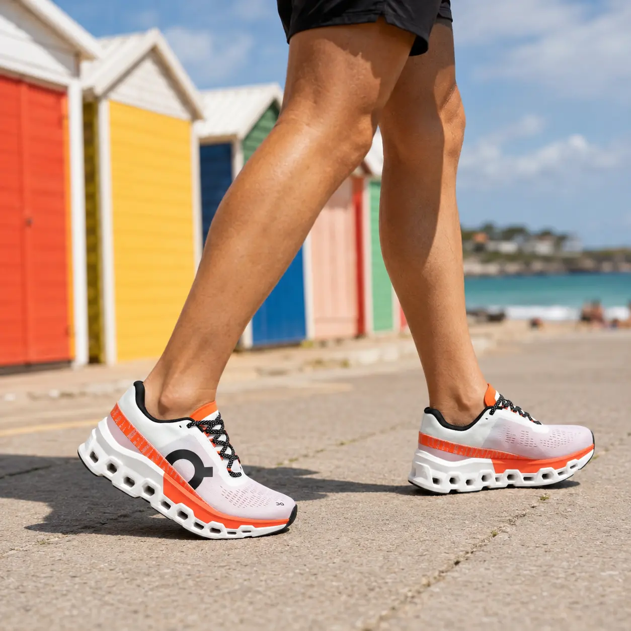 New Cloud2 Stylish Breathable Mesh Running Shoes (Unisex) - Lightweight, Comfortable Footwear for Sports, Running, Couples, and Outdoor Activities