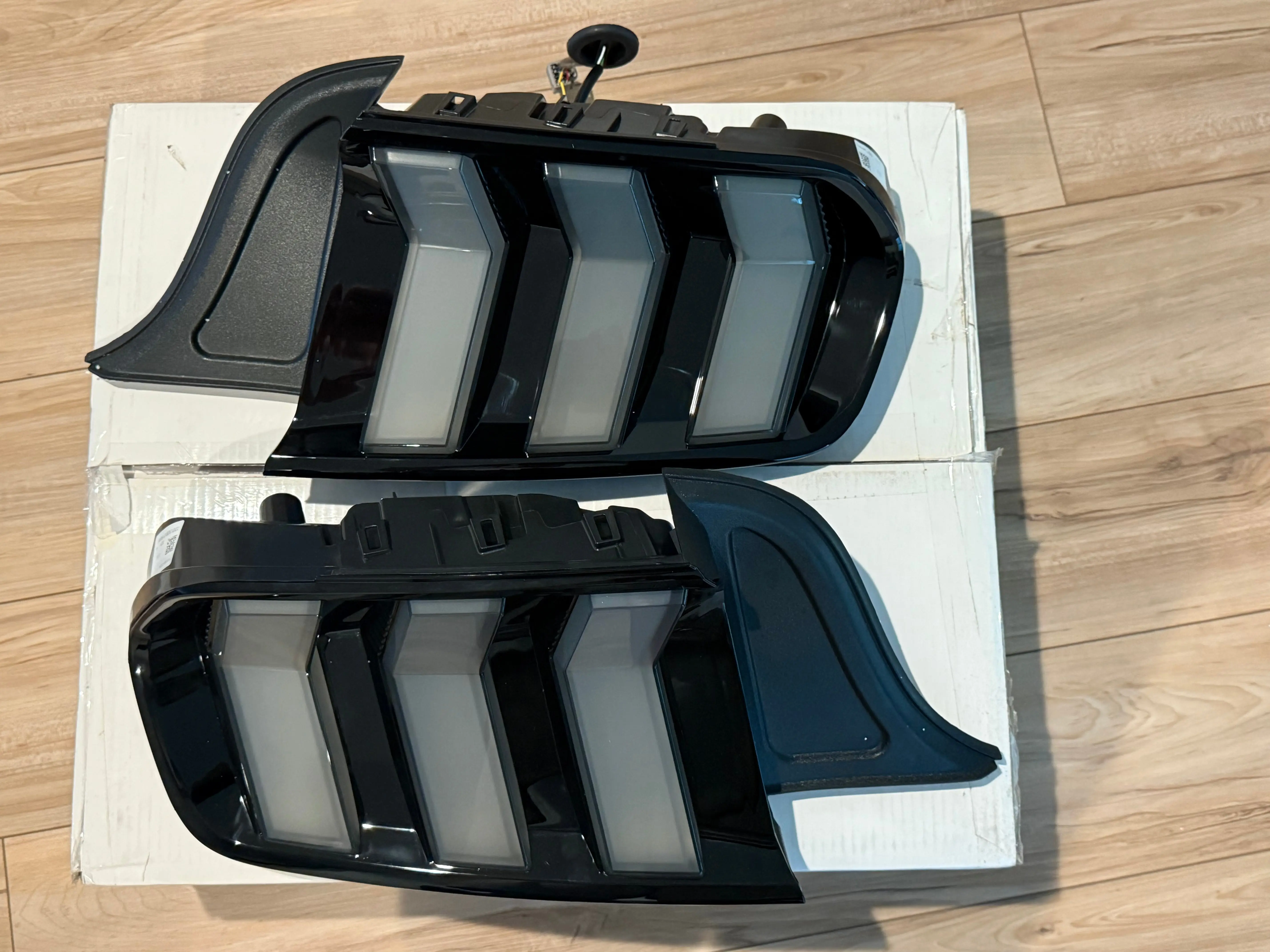 2015-2023 Ford Mustang RGB s650 style Euro Taillights - Clear or Smoked