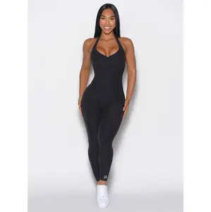 Backless Pocket Bodysuit