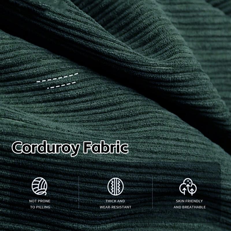 78.7'' Convertible Sleeper Sofa Bed with Cylindrical Pillow Corduroy Folding Mattress Couch Fixed-Shape Frame for Living Room Bedroom Studio Fully Assembled 78.7'' Convertible Sleeper Sofa Bed with Cylindrical Pillow Corduroy Folding Mattress Couch Fixed-Shape Frame for Living Room Bedroom Studio Fully Assembled