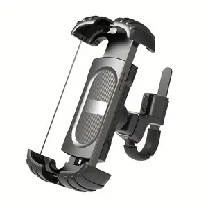 Bicycle Phone Holder for Handlebar, Motorcycle & Scooter Mobile Clamp Compatible with iPhone 11/12/13/14 and 4.7 to 7.0 Inch Phones