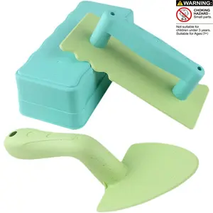 Beach Toy Shovel Set, Sand Shovel & Brick Model Toy, Sand Toy for Kids, Outdoor Play Toy, Summer Beach Sand Toy for Kids