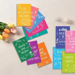 Mini Color Inspirational Notebook, 12pcs/set Pocket Diary with Fun Design, Great Gift for Friends, Students, Teachers