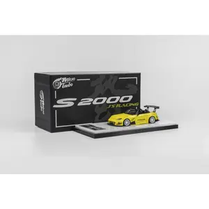 Micro Turbo 1:64 Custom S2000 J’s Racing - Indy Yellow Pearl