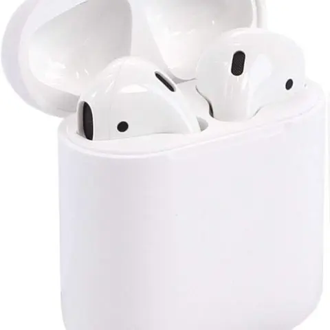 REFURBISHED In-Ear Bluetooth Wireless Earbuds Headphones - Audio Earbud Headset with Charging Case, 1st Gen, Excellent Condition, Compatible with iPad, Tablets, Laptop