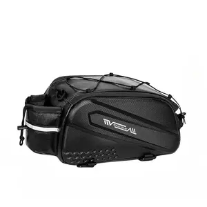 10L large-capacity waterproof bicycle back bag, polyester hard shell with inner liner, 22-inch, a very good bicycle equipment for mountain bikes and commuter bikes, Outdoor Bike Storage, Bike Accessories