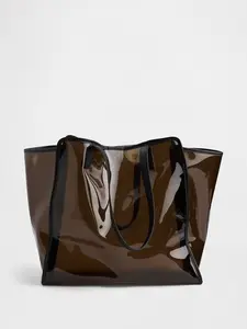 [FLASH SALE] Jelly Tote Bag - Dark Brown, One Size
