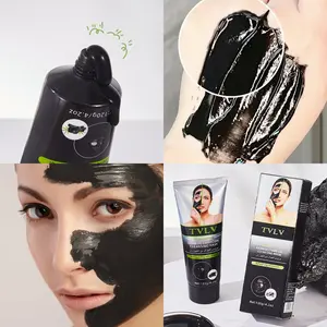 Bamboo Charcoal Pull-Off Mask, Strong Cleaning Effect, Gentle Skin Care, Non-Irritating, Refreshing Complexion, Suitable for Men and Women