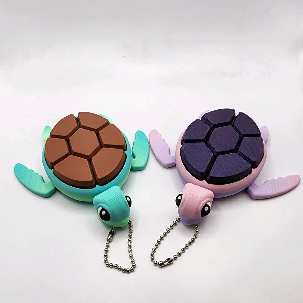 Sea Turtle Keychain | 3D Printed Clicker Sea Turtle Keychain | 3D Printed Clicker