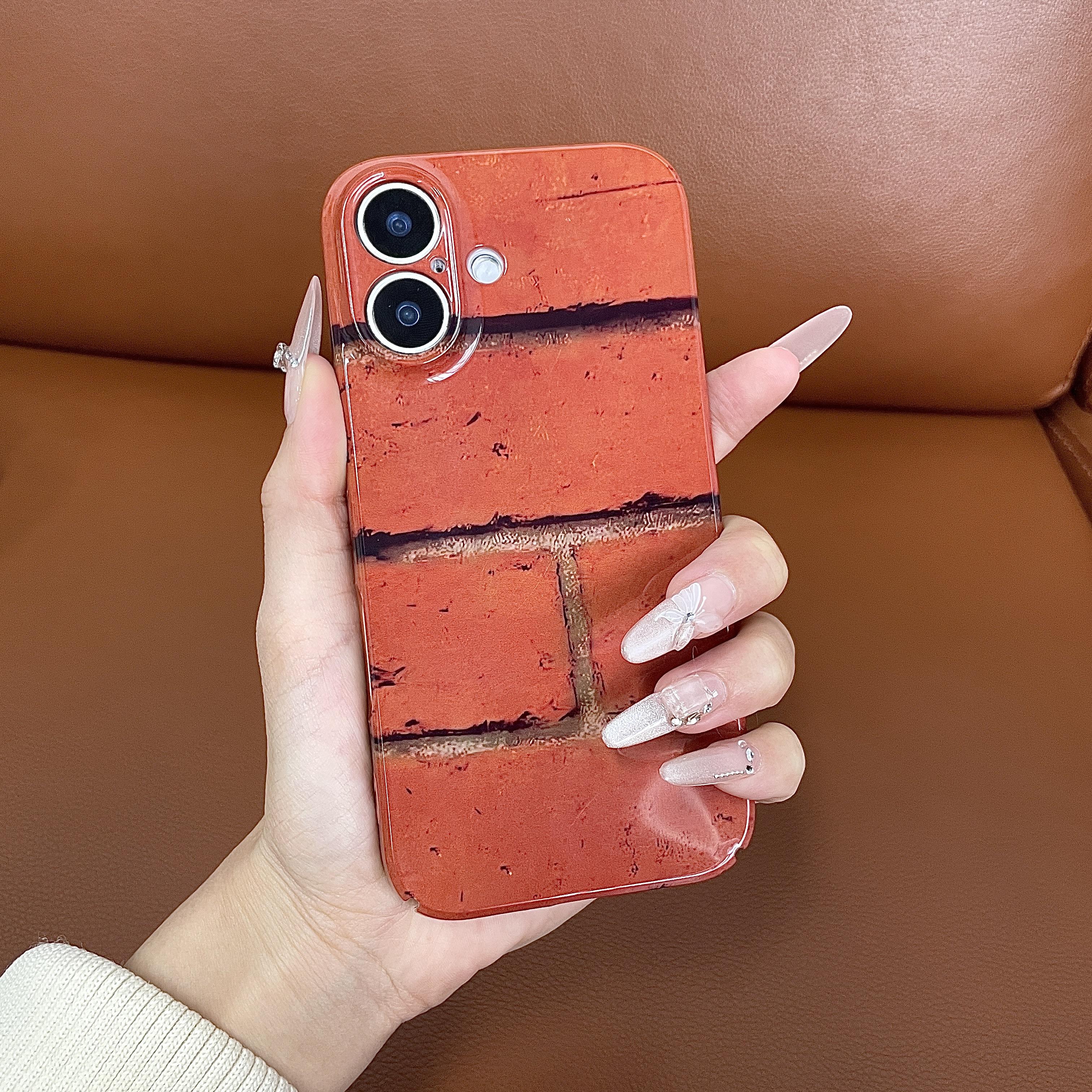 Full-coverage shock-resistant phone case for iPhone 17/16/15/14/13; compatible with iPhone 17 Air, 16 Pro, and 15 Plus models; smooth-to-the-touch case suitable for both men and women; Made in the USA