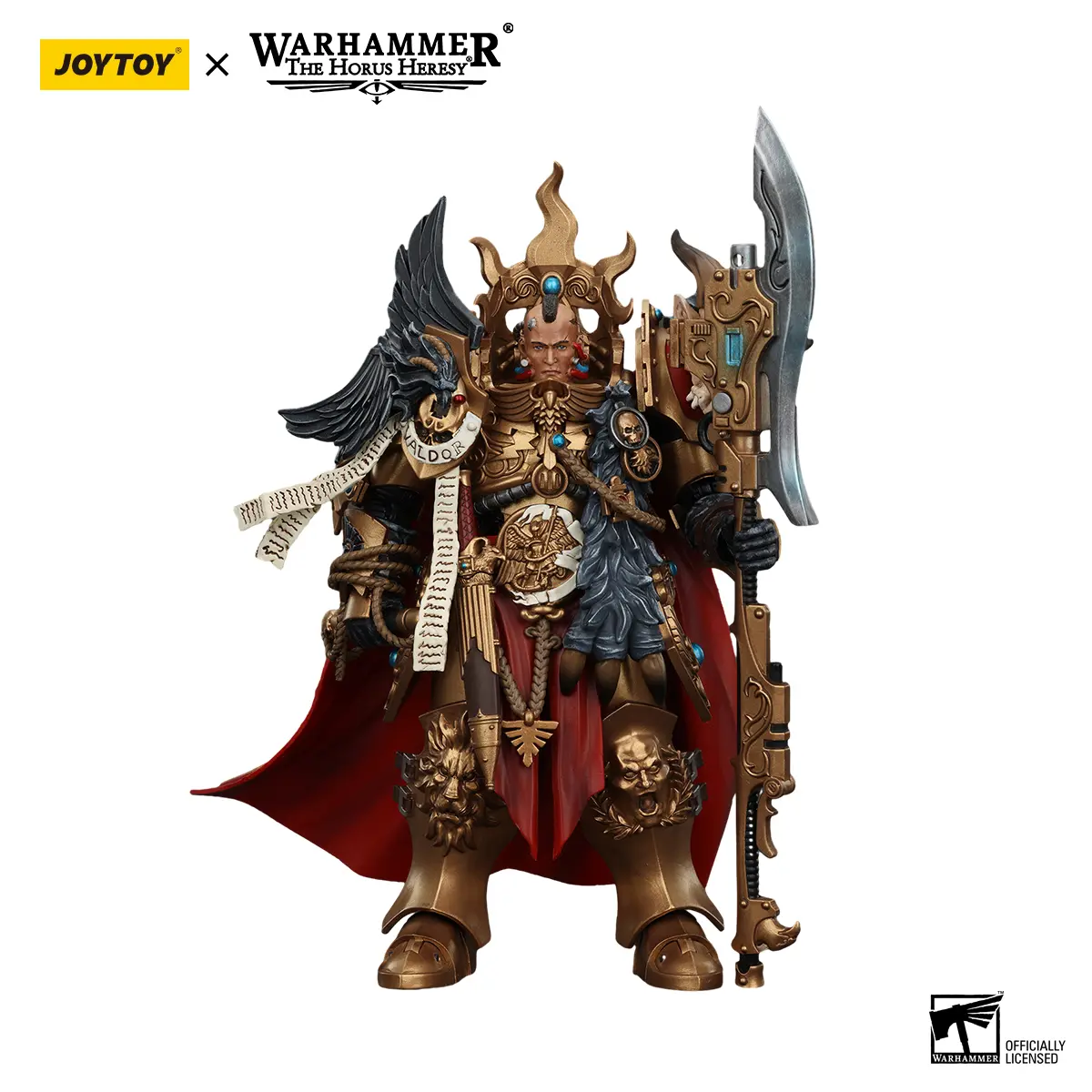 Joytoy 1/18 Detailed Collectible Action Figure - Legio Custodes Constantin Valdor, Captain-General JT00942, Detailed Figure, Collectible Figure