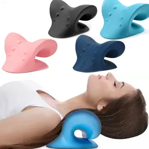 Neck Shoulder Stretcher Pillow, Elastic Body Care Accessory for Daily Use, Ideal Gift for Neck and Shoulder Relief