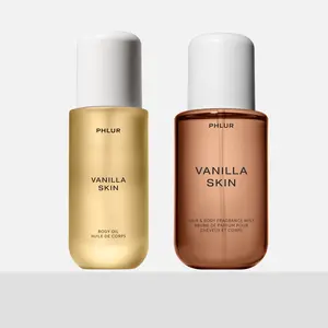 PHLUR Vanilla Skin - Body Duo - 8oz Body Mist + 4oz Body Oil Set PHLUR Vanilla Skin - Body Duo - 8oz Body Mist + 4oz Body Oil Set