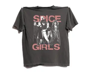 Comfort Colors® Spice Girls T-Shirt, 90s Pop Band Graphic Tee,  Spice World Tour Shirt