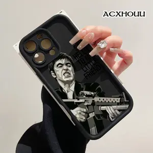 Softcase for iPhone11/12/13/14/15/16/17/promax/x/xs/xr/xsmax CaseScarface Quote Art Anti-Fall Shockproof Protective Slim Cover