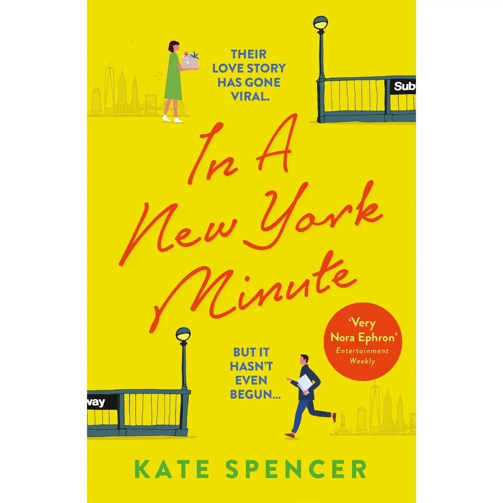 USED Book - In A New York Minute: The laugh out loud romantic comedy and must read debut by Kate Spencer (Paperback) - english