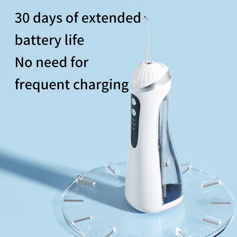 DILIEN Water Flosser for Teeth - Cordless Portable Oral Irrigator, Powerful and Rechargeable Whitening Tablets