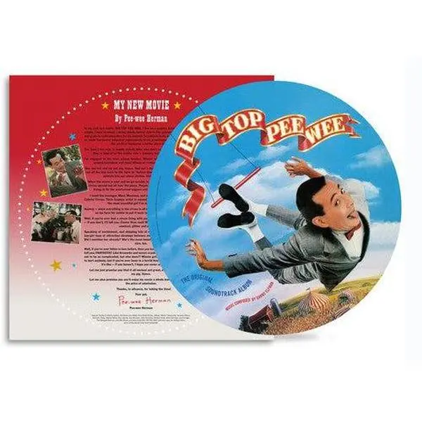 Danny Elfman - Big Top Pee-Wee (The Original Soundtrack Album) [Picture Disc] NEW Vinyl Record 194399266410