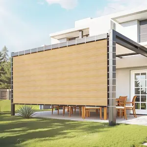 fathersdaygift  VEVOR 90 Sun Shade Cloth, 12x 20 ft Pergola Shade Cover with Stainless Steel Grommets, Sun Shades Canopy Privacy Screen with 160 GSM HDPE Material, for Outdoor, Patio, Garden, and Backyard (Beige)