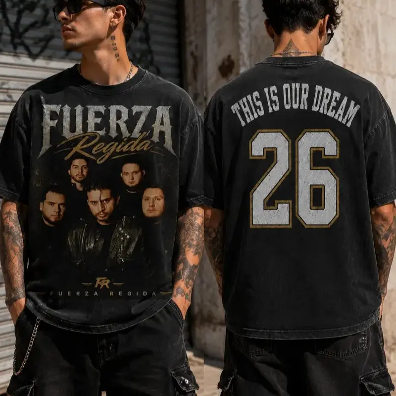 This Is Our Dream 2026 T-Shirt,Regional Mexican Music Group Graphic Tee, Vintage Concert Style Unisex Fan Apparel