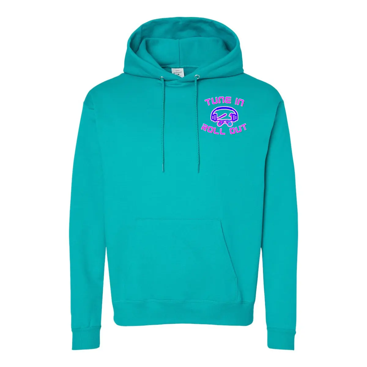 Skate.FM Hooded Sweatshirt (Athletic Teal)