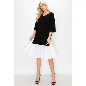 Rena Stretch Pointe Knit Dress