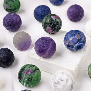 Moonscape Sphere Natural Healing Crystal Gorgeous Stone Gemstone Jewelry Energy Love Girlfriend Boyfriend Souvenir Valentine Anniversary New Year Christmas Halloween Birthday Gift