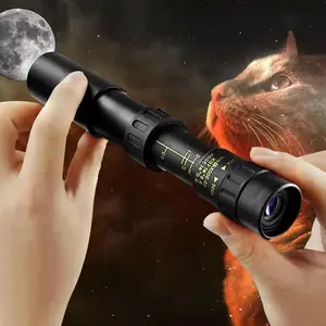 10-300x40 Telescope, Professional HD Portable Zoom Telescope, Outdoor Hunting Telescope, Suitable for Outdoor Hunting Moon Viewing Adventure Hiking