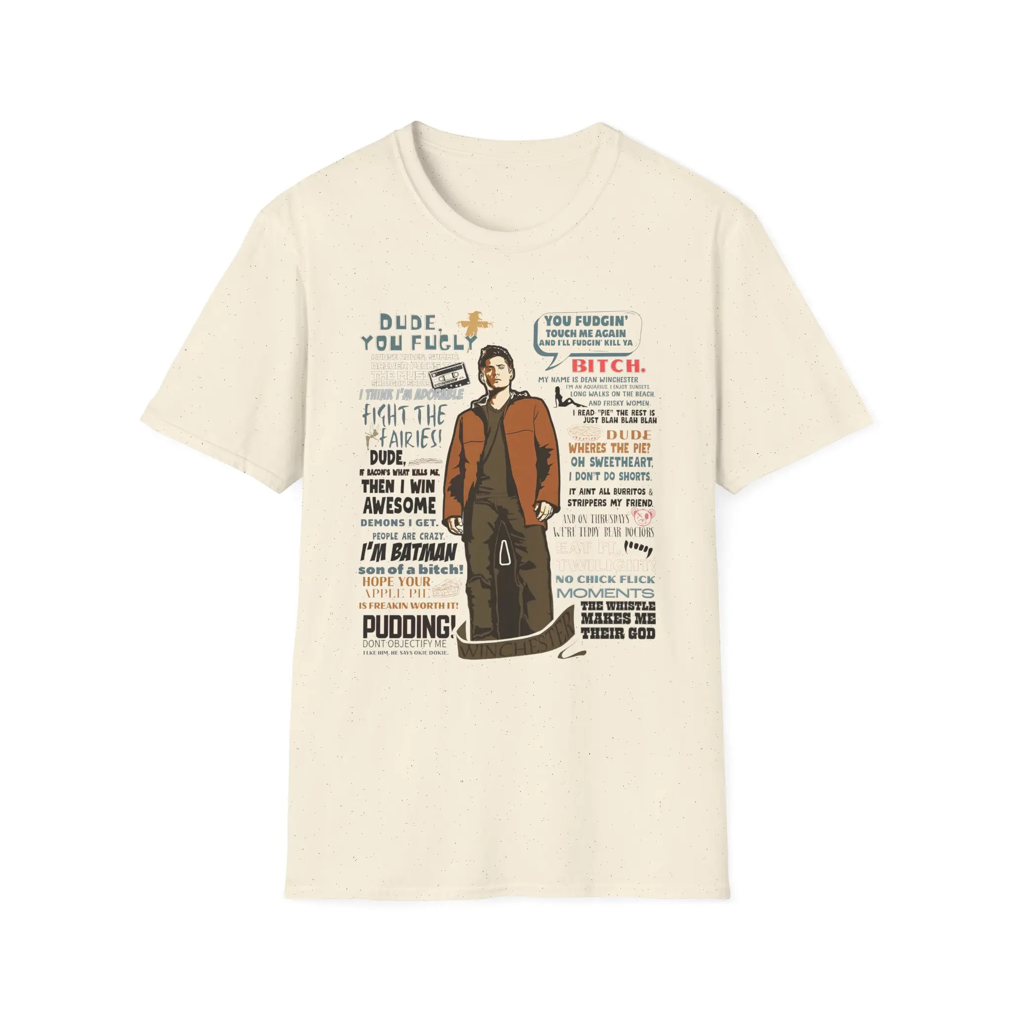 Dean Winchester Vintage Style Shirt for Supernatural Fans