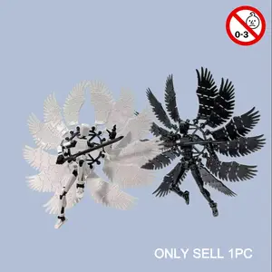 Complete T13 Action Figure Multi-Jointed Doll with 12 Wings, & Angels, Desk Decor Game Gift, Durable Abs Toy, Articulated Figures for Ages 8+