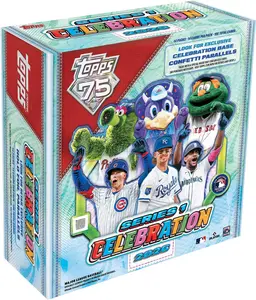 2026 Topps Series One Baseball Celebration: Single Pack From Mega Box - Officially Licensed MLB Baseball Trading Cards