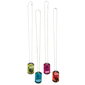 Studio VBS Dog Tag Necklaces - 12 Pc.