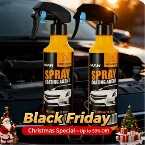 NUAN nano car coating spray-Ultimate Coating Agent, Water-Repellent, Sun-Resistant & Stunning Reflections, Eye-Catching!