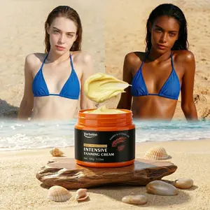 Fast Tanning Accelerator Gel - Body Cream for Sun Exposure, Moisturizing & Water-Resistant Outdoor Tanning Lotion, Get a Sun-Kissed Glow Faster
