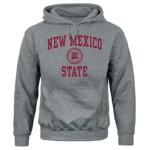 New Mexico State University Heritage Hooded Sweatshirt (Charcoal Grey)