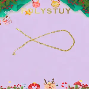 《Y146》8.6in Heart Charm Bracelet | 6mm Width Adjustable Mariner Link Chain | Stand-Out Daily Wear