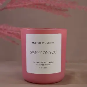 Sweet On You - Melted By Justina 11 Oz Soy Wax Candle