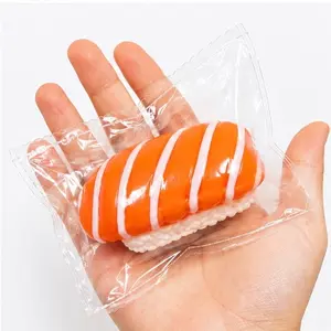 Salmon Nigiri Squishy Toy – Kawaii Sushi Collectible | Soft Fidget Toy
