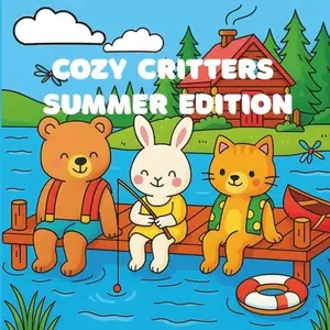 Cozy Critters Summer Edition Coloring Book for Adults and Teens Featuring Cute Animals Summer Vibes and Relaxation