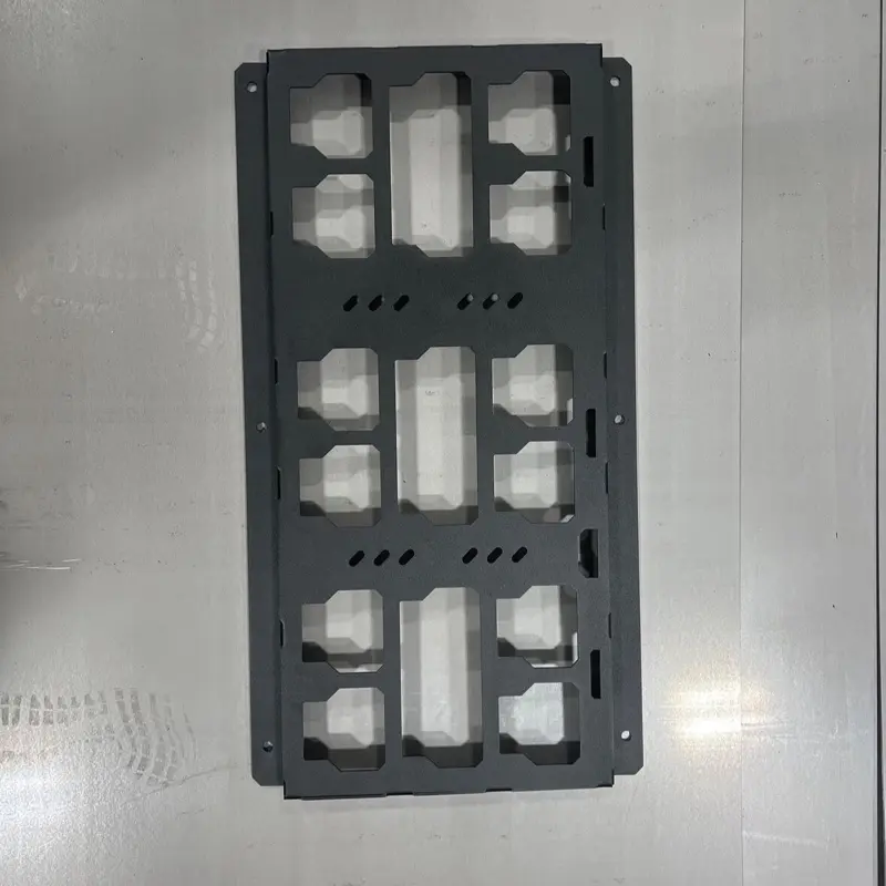 Milwaukee aluminum version   Packout Mounting Plate, 1/8th thick laser cut, organizer. 3 version, one large, one small. 1 full, 1 half