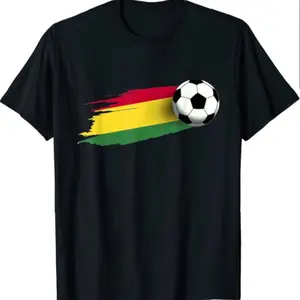 Bolivia Flag Jersey Bolivian Soccer Team Bolivian T-shirt