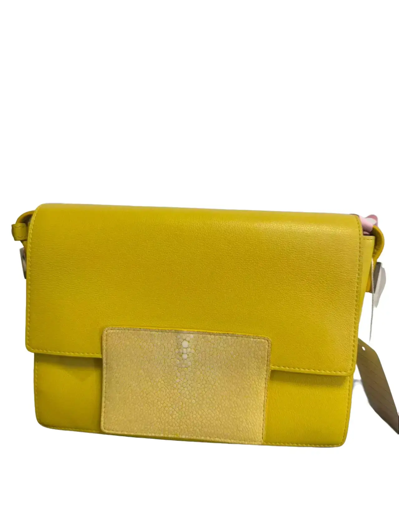 Pre-owned delvaux leather Shoulder Bags Patent bag z 1692
