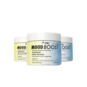 Sprinkle Mood Boost Comprehensive Brain Nutrition Functional Drink Powder for Positive Mood Mental Clarity & Balanced Energy Vegetarian Unflavored