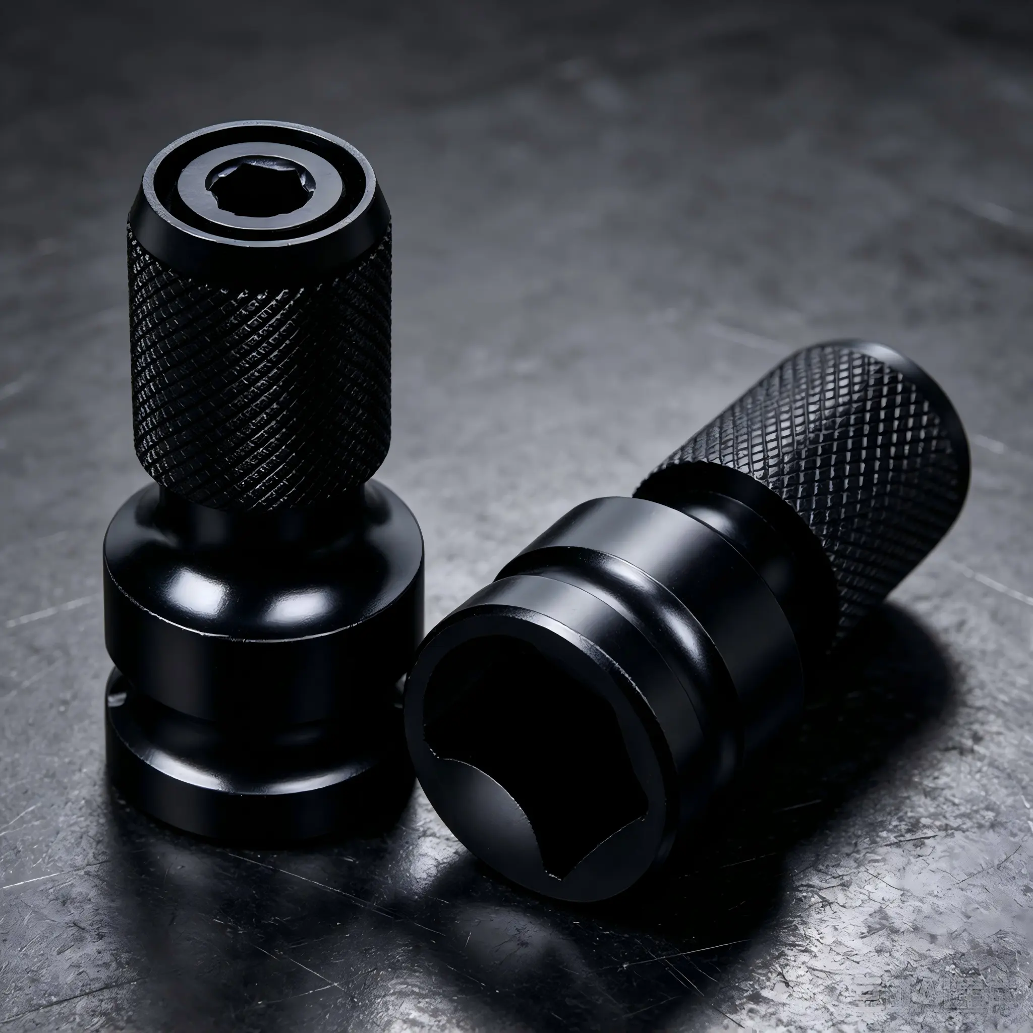 2-piece set: electric wrench adapter, wrench air cannon socket, multifunctional drill telescopic chuck, universal connector accessories