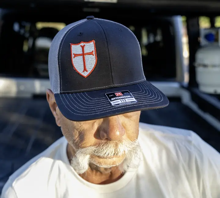 Crusader’s Shield Hat | Christian Trucker Hat